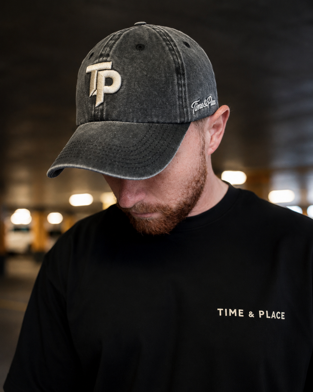 T&P Core Cap - Washed Black