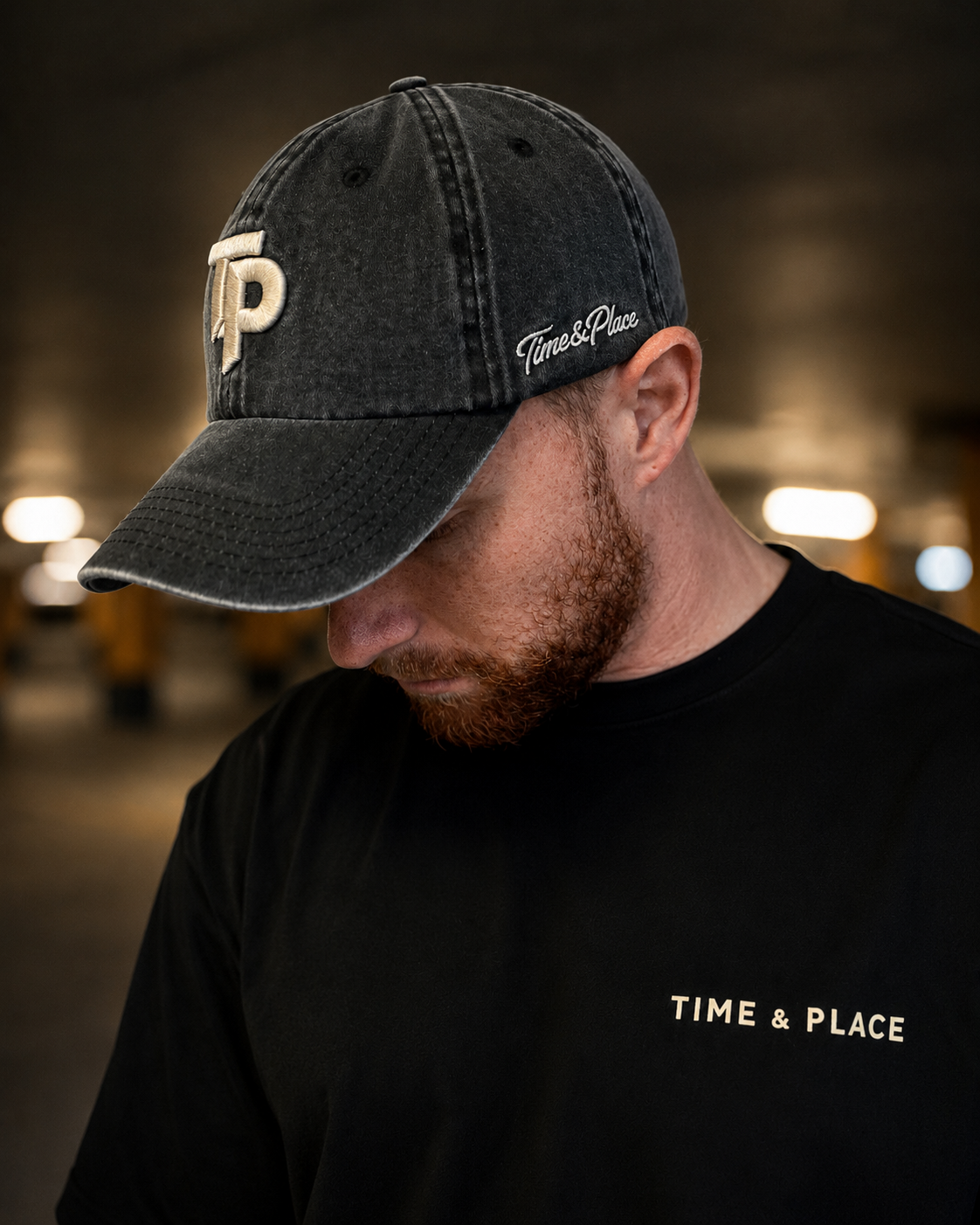 T&P Core Cap - Washed Black