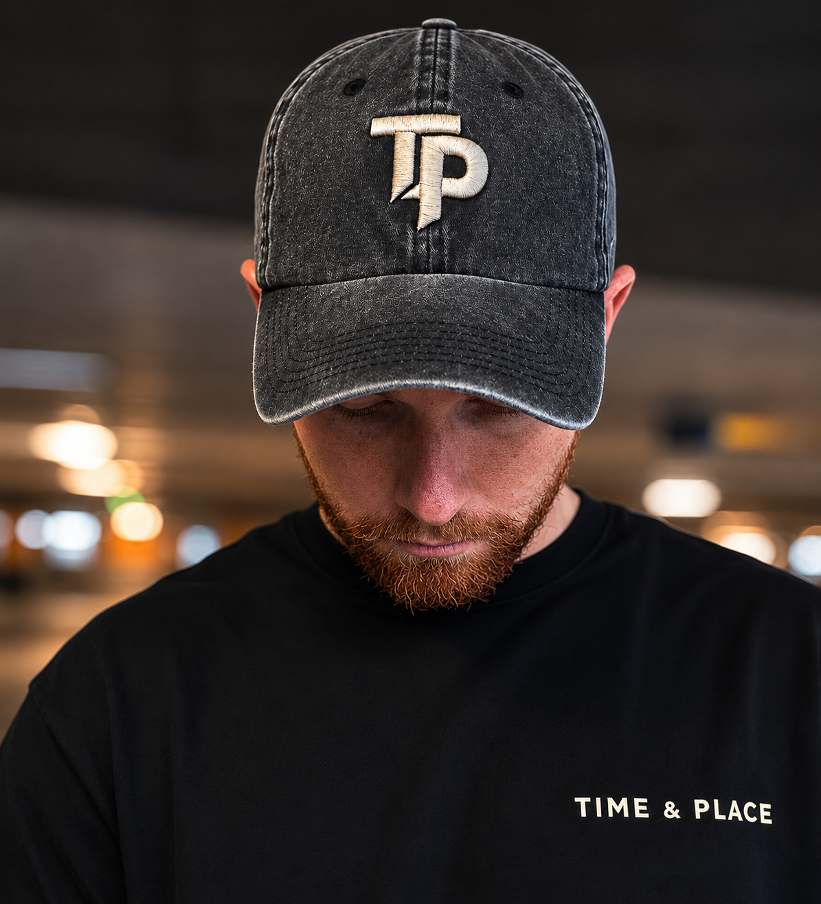 T&P Core Cap - Washed Black