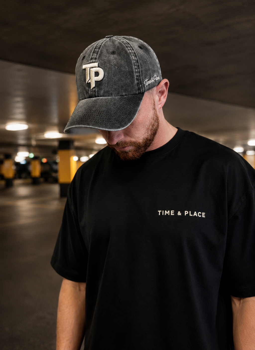 T&P Core Cap - Washed Black