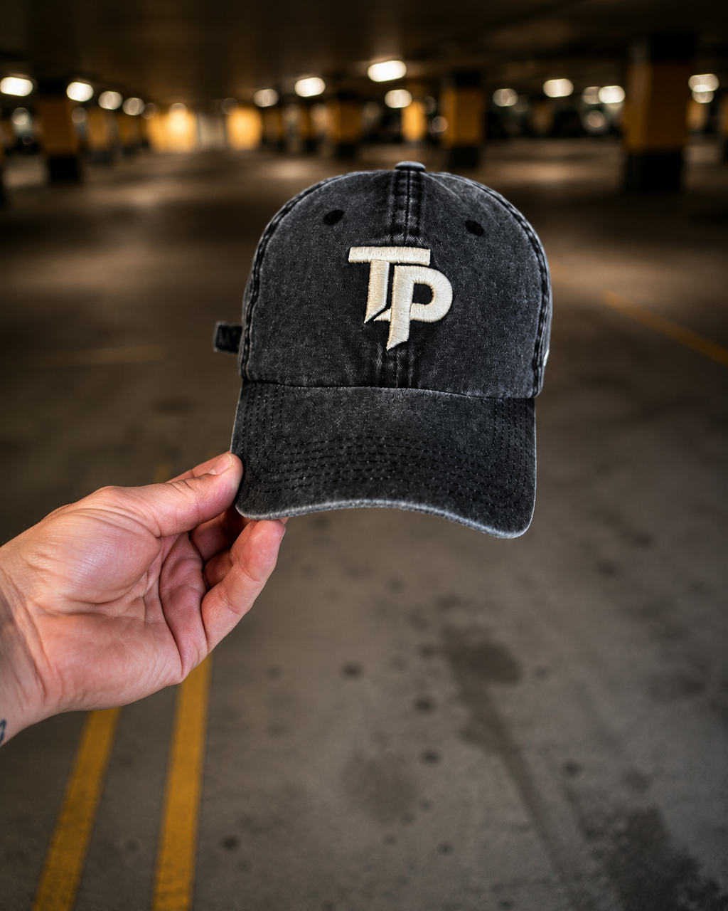 T&P Core Cap - Washed Black